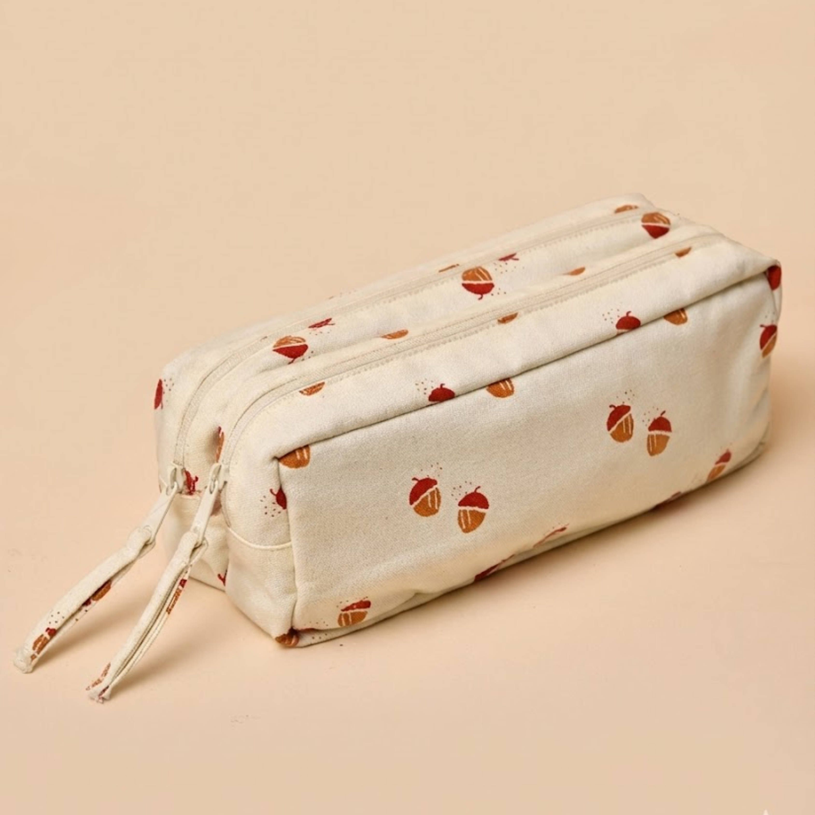Strawberry Printed Pencil Pouch